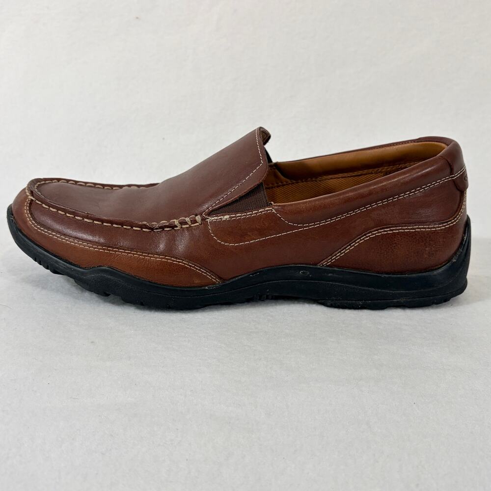Cole Haan Loafer Mens 10.5  Brown Leather Penny Loafer Slip On Moccasin Shoes - Picture 4 of 11